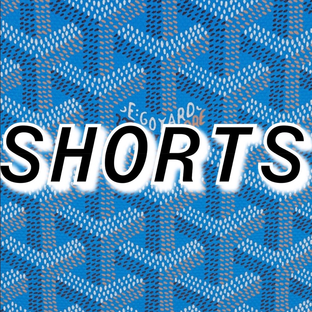 CHECK OUT MY SHORTS!